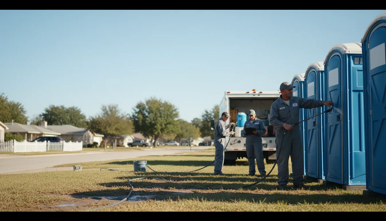 Long-Term Portable Toilet Rental in Jackson, WI near me